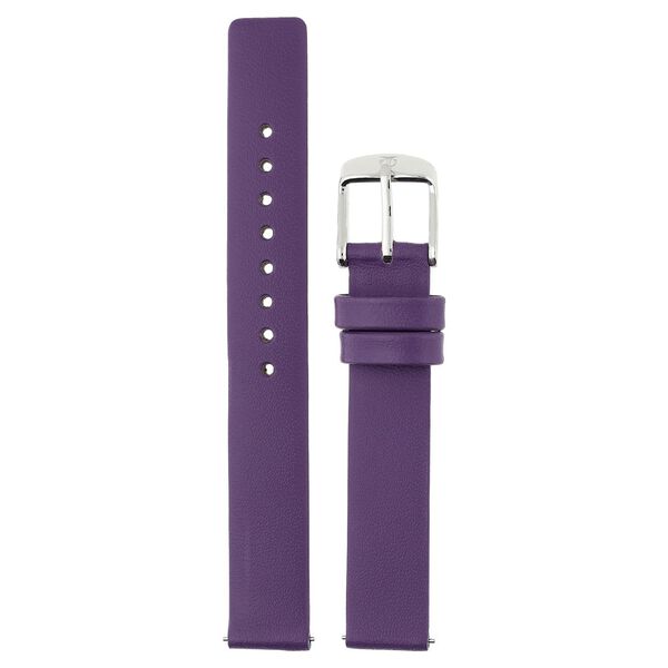 14 mm Purple Genuine Leather Strap for Women - image number 0