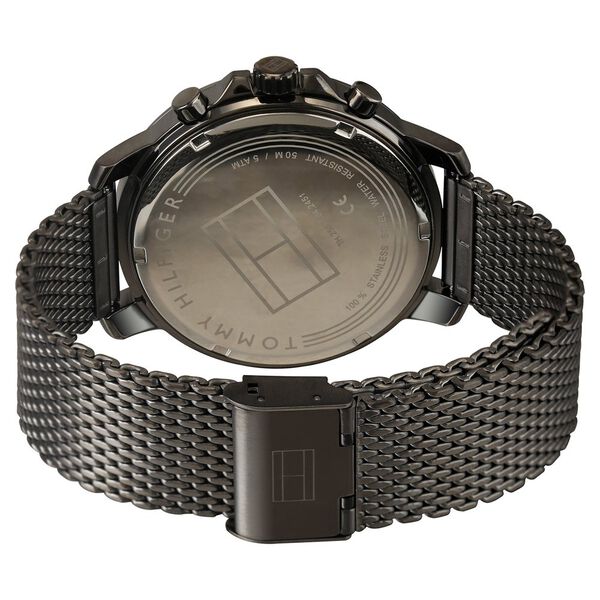 Tommy Hilfiger Quartz Multifunction Grey Dial Stainless Steel Strap Watch for Men - image number 4