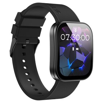 Titan ZEAL 2.0 Smartwatch with 1.85" AMOLED Display 60Hz Refresh Rate AI Voice assistant Smart Hydration QR Hub