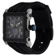 Titan Quartz Multifunction Black Dial Silicone Strap Watch for Men - image number 1