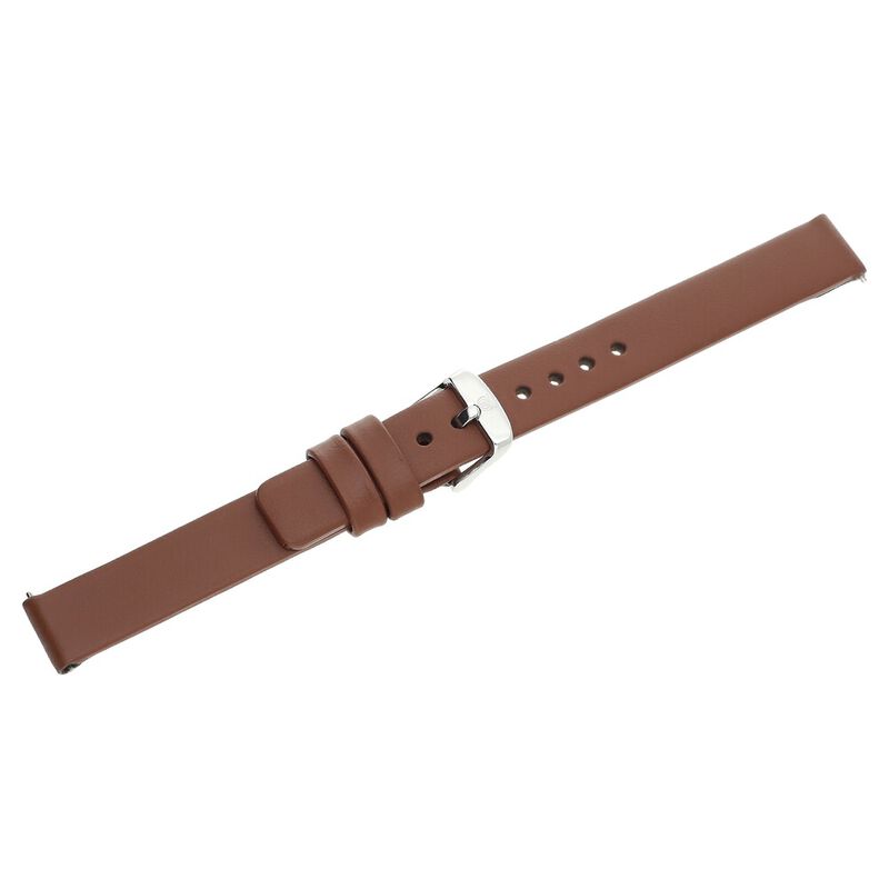 12 mm Brown Genuine Leather Strap for Women - image number 3