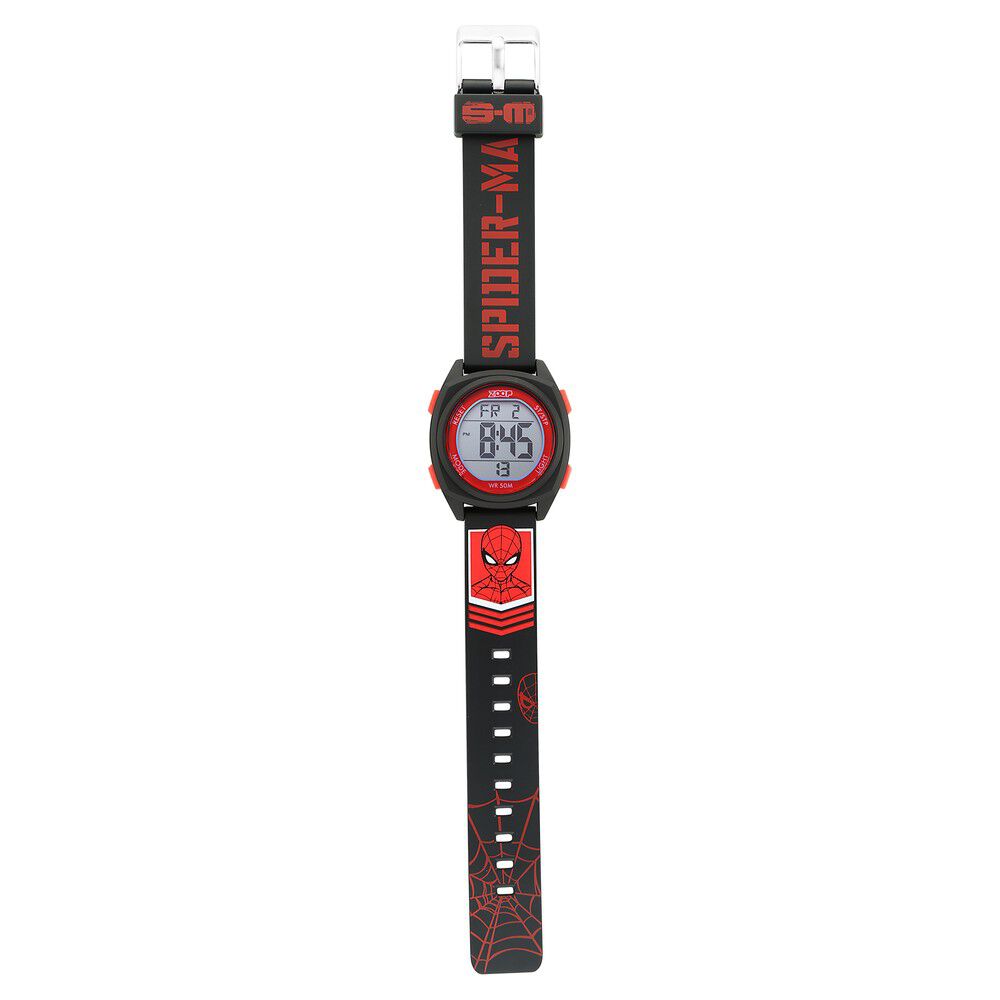 Buy Online Zoop Marvel Digital Dial Polyurethane Strap with Spider