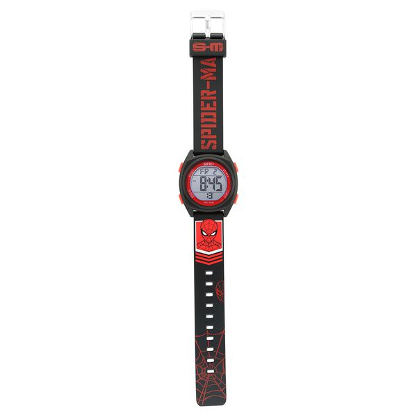 Zoop Marvel Digital Dial Polyurethane Strap with Spider Man Character Watch for Kids - image number 1