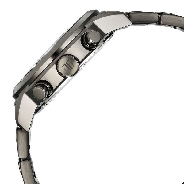 Titan Octane Primal Quartz Chronograph Grey Dial Grey Stainless Steel Strap Watch For Men - image number 5