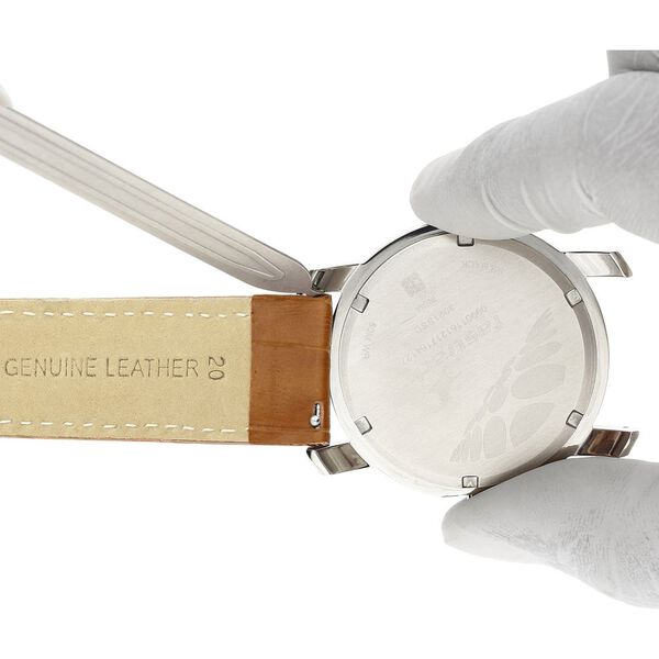 20 mm Tan Genuine Leather Strap for Men - image number 5