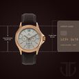 Titan Quartz Multifunction White Dial Leather Strap Watch for Men - image number 2