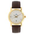 Titan Quartz Analog with Date Champagne Dial Stainless Steel Strap Watch for Men