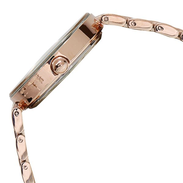 Anne Klein Quartz Analog Rose Gold Dial Ceramic Strap Watch for Women - image number 2