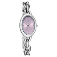 Vyb Manifester By Fastrack Quartz Analog Purple Dial Silver Metal Strap Watch For Girls - image number 1
