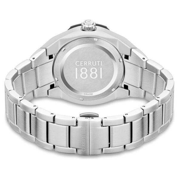 Cerruti 1881 Blue Dial Stainless Steel Strap Watch for Men - image number 5