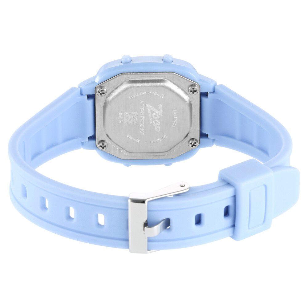 Zoop By Titan Digital Blue Dial Plastic Strap Watch for Kids