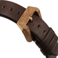 Xylys Swiss Automatic Brown Dial Brown Leather Strap Watch For Men - image number 6