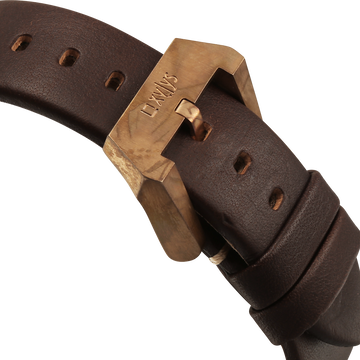Xylys Swiss Automatic Brown Dial Brown Leather Strap Watch For Men