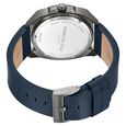 Kenneth Cole Quartz Multifunction Blue Dial Leather Strap Watch for Men - image number 2