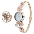 Titan Raga Cocktails Mother of Pearl Dial Women Watch With Metal Strap - image number 3