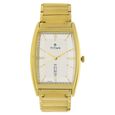 Titan Quartz Analog with Day and Date Black Dial Leather Strap Watch for Men
