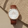 Titan Grandmaster Brown Dial Analog Stainless Steel Strap Watch for Men