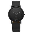 Titan Edge Quartz Analog White Dial Blue Leather Strap Watch For Men