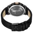 Kenneth Cole Automatic Black Dial Black Leather Strap Watch For Men - image number 2