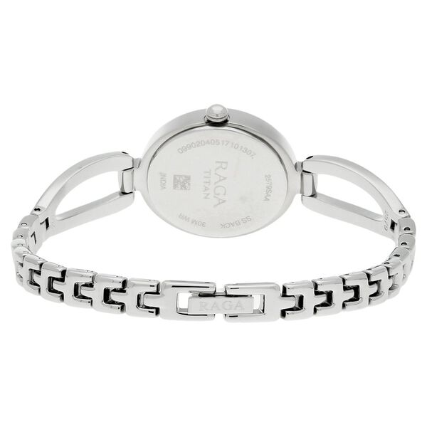 Titan Raga Viva Silver Dial Analog Metal Strap Watch for Women - image number 3