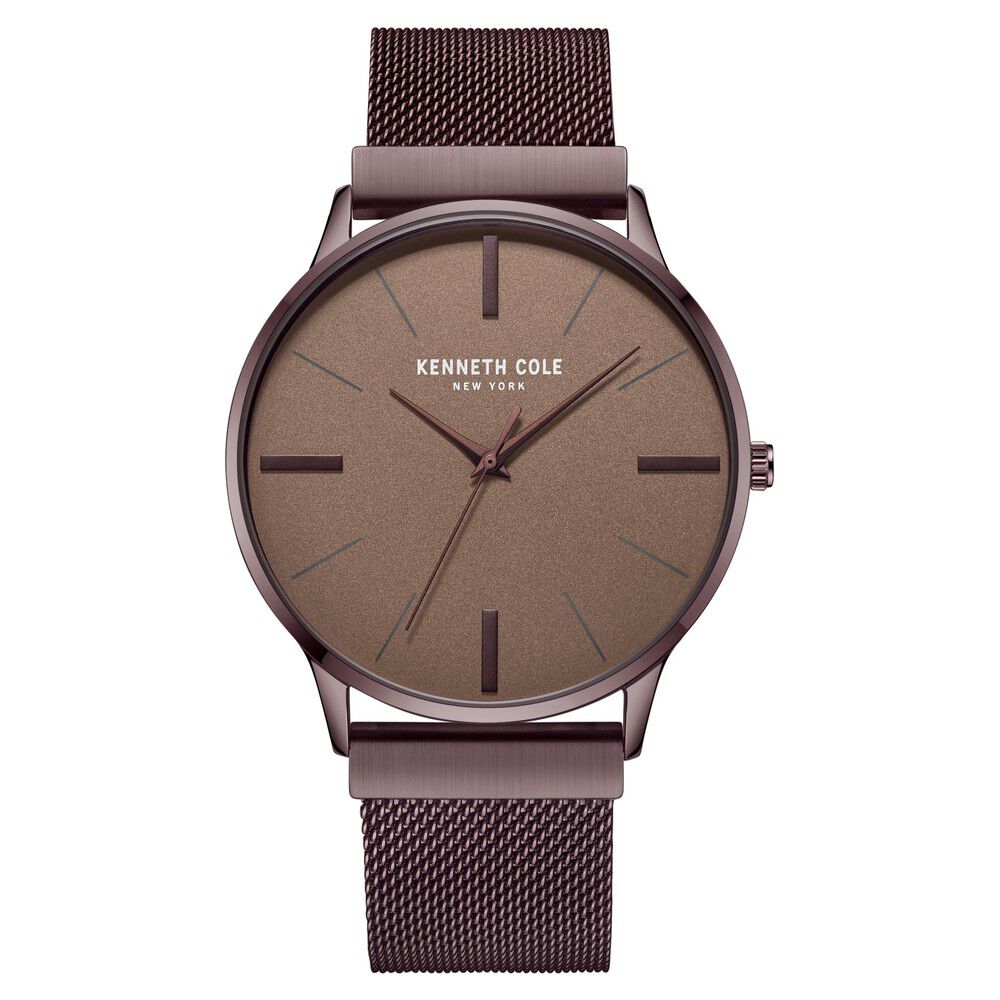 Buy Online Kenneth Cole Analog Brown Dial Watch for Men