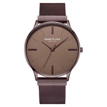 Kenneth Cole Analog Brown Dial Watch for Men