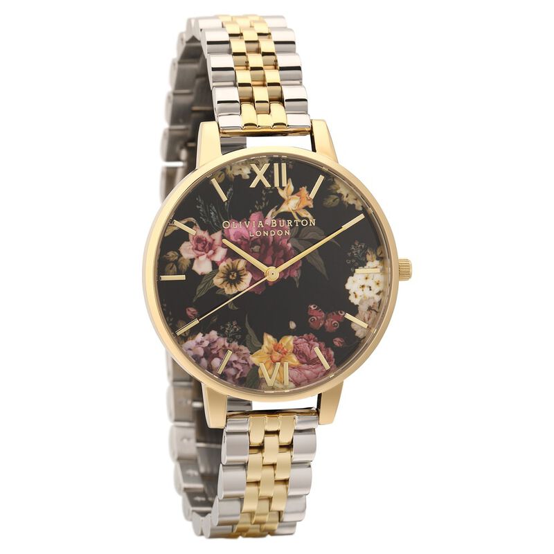 OLIVIA BURTON multifunctioneel analoog dameshorloge, roségoudkleurige