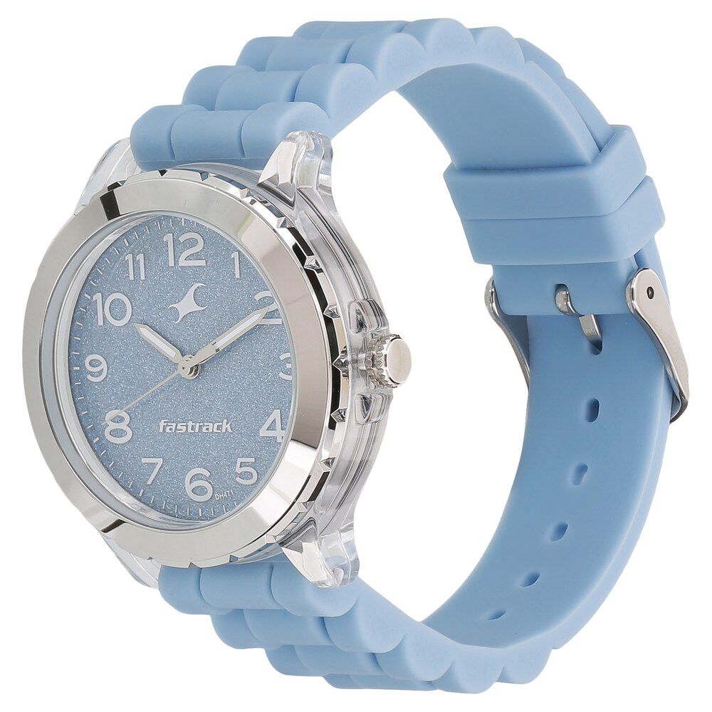 Fastrack blue hot sale colour watches