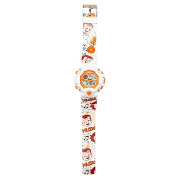 Zoop Chhota Bheem 2.0 Digital Unisex Watch For Kids With Orange Printed Strap From House Of Titan