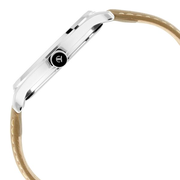 Titan Men's Urban Edge Lustrous Gold Dial Leather Watch - image number 3