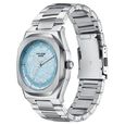 Poze Poze Quartz Analog Blue Dial Blue Metal Strap Watch For Men - image number 2