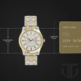 Titan Quartz Analog with Day and Date Silver Dial Stainless Steel Strap Watch for Men - image number 2