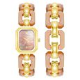 Anne Klein Quartz Analog Pink dial Metal Strap Watch for Women - image number 0