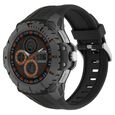 SF Quartz Analog Digital Grey Dial Plastic Strap Watch for Men - image number 1