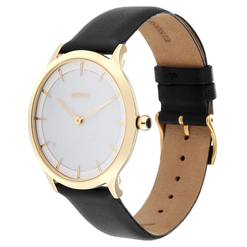 Titan Nebula Deccan Treasures Quartz Analog with Date 18 Karat Solid Gold Watch for Men - image number 3