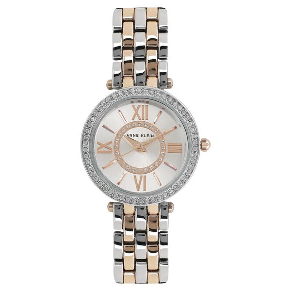 Anne Klein Quartz Analog Silver Dial Metal Strap Watch for Women - image number 0