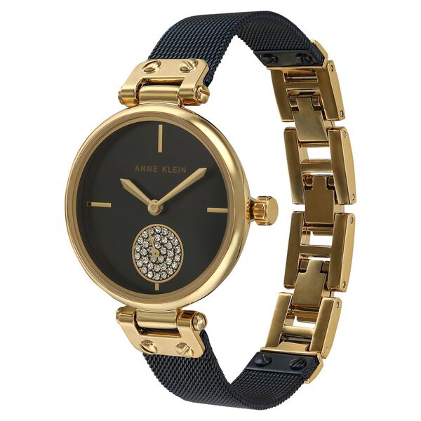 Anne Klein Quartz Analog Blue Dial Stainless Steel Strap Watch for Women - image number 2