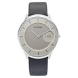 Titan Edge Slim Leather Strap Grey Dial Analog Watch for Men - image number 1