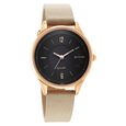 Titan Solar Multifunction Black Dial Leather Strap Watch for Women - image number 0