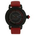 Titan Quartz Analog Solar Black Dial Leather Strap Watch for Women - image number 0