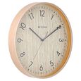Titan Wooden Brown Wall Clock with Silent Sweep Technology - 31.5 cm x 31.5 cm (Medium) - image number 2