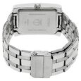 Titan Rectangle Black Dial Analog with Day and Date Stainless Steel Strap Watch for Men - image number 3