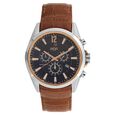 Xylys Swiss Chronograph Silver Stainless Steel Strap and Silver Dial Watch For Men