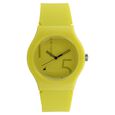 Fastrack Quartz Analog Pink Dial Silicone Strap Watch for Unisex
