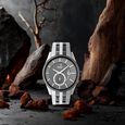 Xylys Quartz Analog with Date Grey Round Dial Two Toned Stainless Steel Strap Watch For Men - image number 5