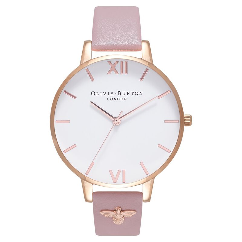 Olivia Burton Quartz Analog White Dial Watch for Women