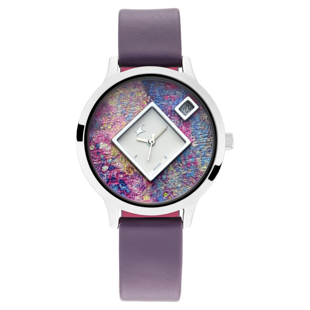 Buy Online Fastrack Fit Outs Quartz Analog with Date Multicoloured