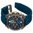 Police Multifunction Blue Dial Blue Color Silicone Strap Watch For Men - image number 2