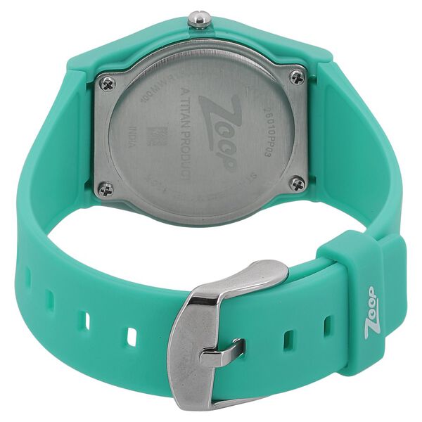 Zoop By Titan Quartz Analog Green Dial PU Strap Watch for Kids - image number 3