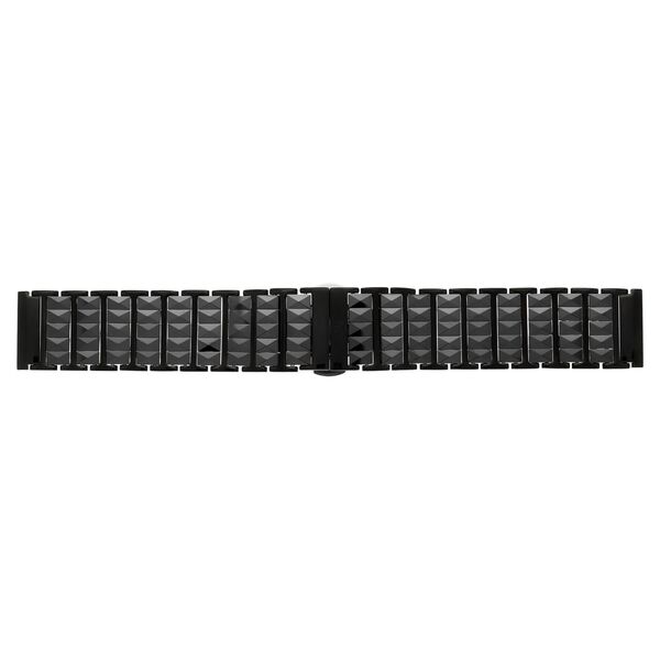 22 mm Black Ceramic & Metal Straps for Men - image number 0
